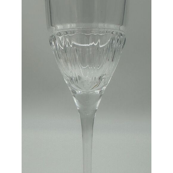 Royal Doulton Marquis Champagne Flute Crystal Glass w/ Stem 10" Clear Glass - Picture 2 of 6